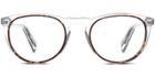 Warby Parker Eyeglasses - Haskell In Crystal With Maple