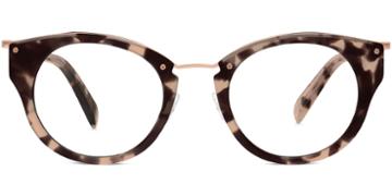 Hadley F Sunglasses In Opal Tortoise With Rose Gold  Non-rx
