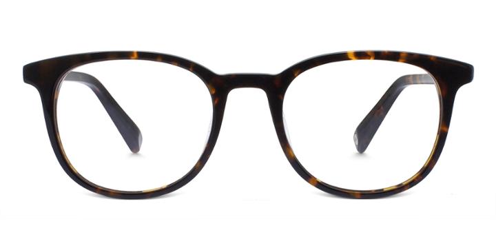 Durand M Eyeglasses In Whiskey Tortoise Non-rx