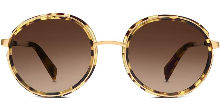 Warby Parker Sunglasses - Bonnie In Walnut Tortoise