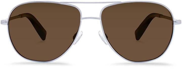 Warby Parker Sunglasses - Halford In Jet Silver