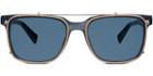 Warby Parker Sunglasses - Chamberlain With Clip-on In Striped Pacific