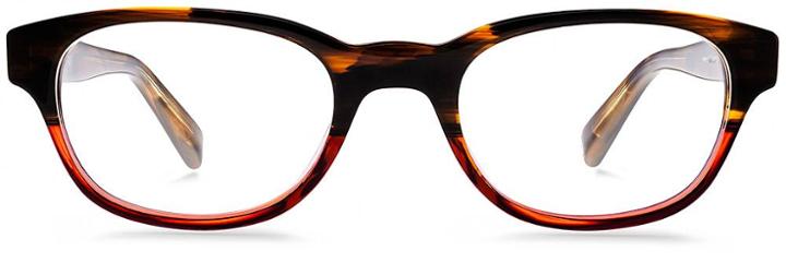 Warby Parker Eyeglasses - Webb In Saddle Russet