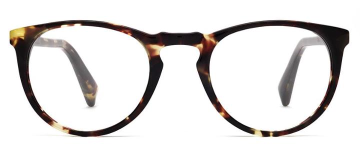 Warby Parker Eyeglasses - Haskell In Burnt Lemon Tortoise
