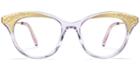 Christabel F Eyeglasses In Lavender Crystal (rx)