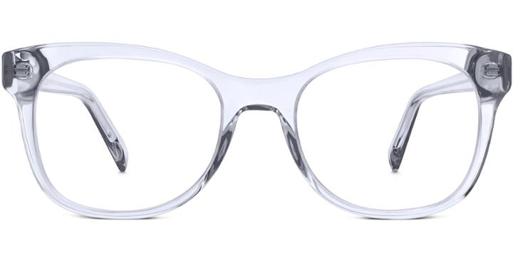 Lucy Narrow F Eyeglasses In Lavender Crystal Rx