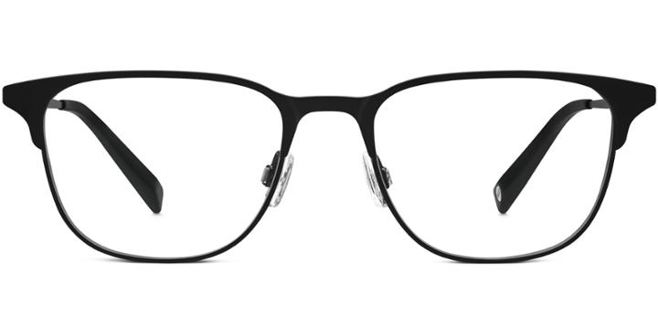 Campbell M Eyeglasses In Black Ink High-index