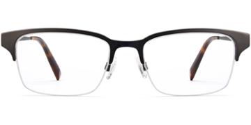 James F Eyeglasses In Carbon (rx)
