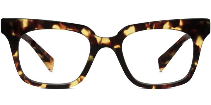 Warby Parker Eyeglasses - Casey In Burnt Lemon Tortoise
