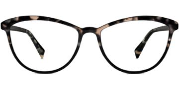 Louise Wide F Eyeglasses In Birch Tortoise Ultra High-index
