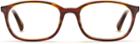 Warby Parker Eyeglasses - Ballard In Striped Chestnut