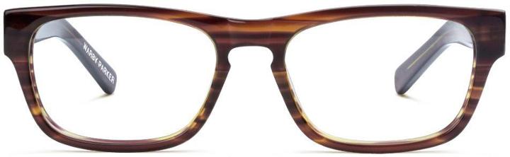 Warby Parker Eyeglasses - Roosevelt In Striped Chestnut