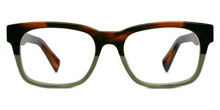 Warby Parker Eyeglasses - Beckett In Saddle Sage
