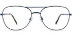 Patterson M Eyeglasses In Brushed Navy (rx)