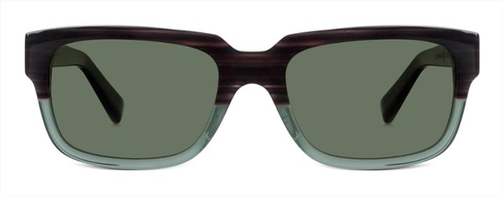 Warby Parker Sunglasses - Curtis In Aubergine Fade