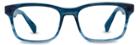 Warby Parker Eyeglasses - Cass In Blue Slate Fade