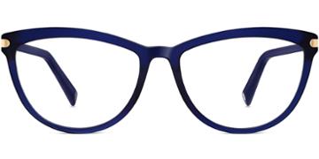 Louise  F Eyeglasses In Lapis Crystal Rx