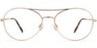 Greer M Eyeglasses In Gold (rx)