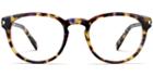 Percey M Eyeglasses In Violet Magnolia With Gold Endcaps (rx)
