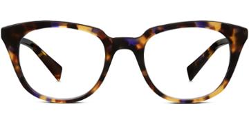 Chelsea F Eyeglasses In Violet Magnolia Ultra High-index