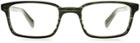 Warby Parker Eyeglasses - Langhorne In Striped Evergreen