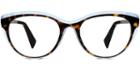 Warby Parker Eyeglasses - Ashby In Cognac Tortoise Bermuda Blue