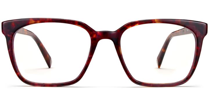 Hughes M Eyeglasses In Fig Tortoise (rx)