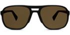 Warby Parker Sunglasses - Model In X1 Jet Black Matte