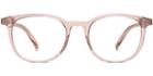 Durand Lbf F Eyeglasses In Rose Water Rx