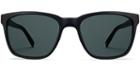Barkley Wide M Sunglasses In Black Matte Eclipse (grey Rx)