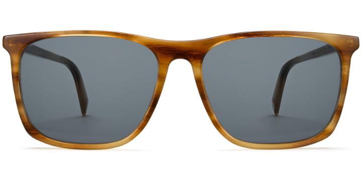 Fletcher Wide M Sunglasses In English Oak (grey Rx)