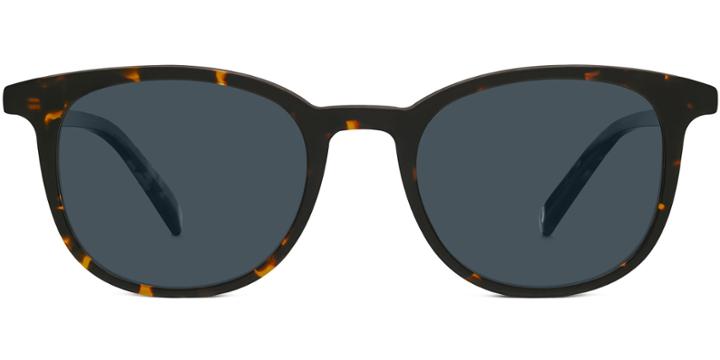 Durand Lbf M Sunglasses In Whiskey Tortoise (blue Rx)