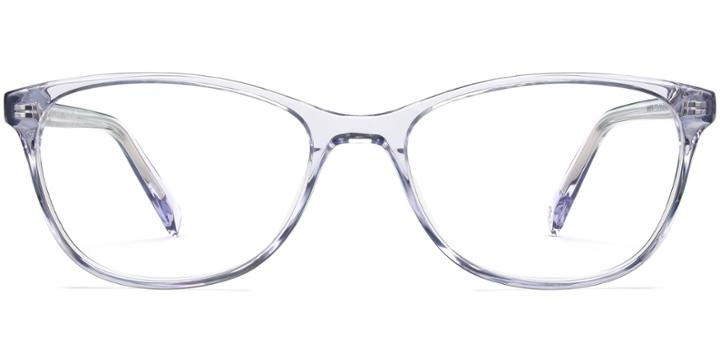 Daisy F Eyeglasses In Lavender Crystal (rx)