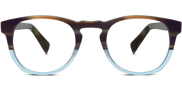 Warby Parker Eyeglasses - Topper In River Stone Blue Fade