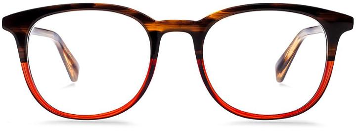 Warby Parker Eyeglasses - Durand In Saddle Russet