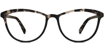 Louise Wide Lbf F Eyeglasses In Birch Tortoise Rx