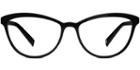 Louise  F Eyeglasses In Jet Black High-index