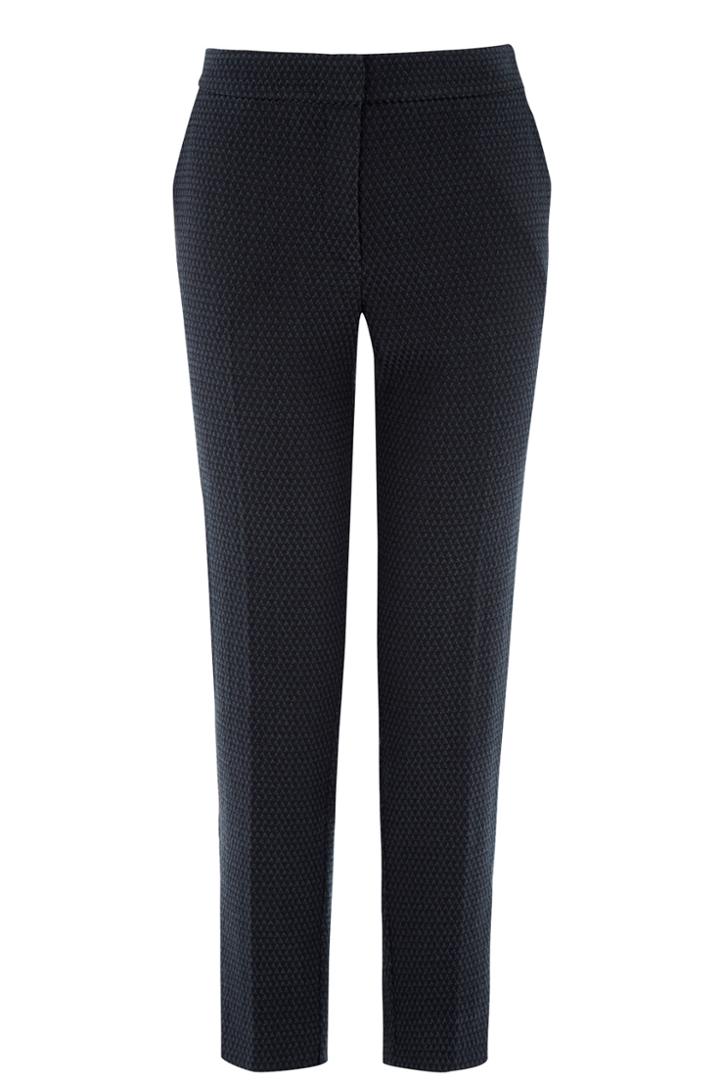 Warehouse Tailored Jacquard Trousers