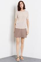 Warehouse Faux Leather Pocket Skirt