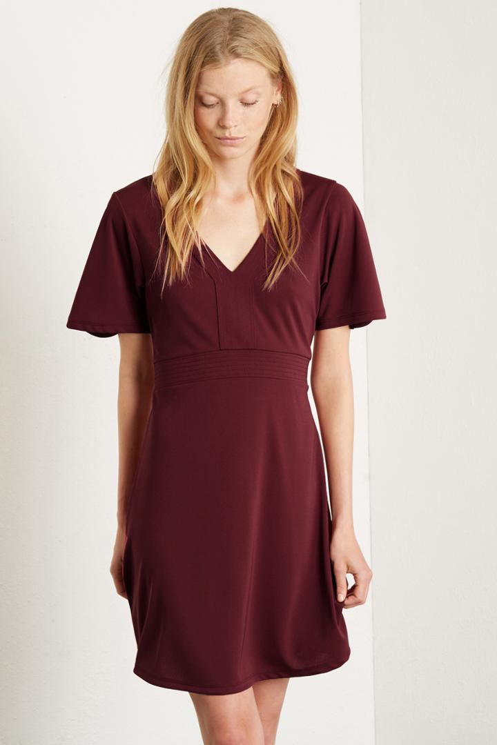 Warehouse Angel Sleeve Dress