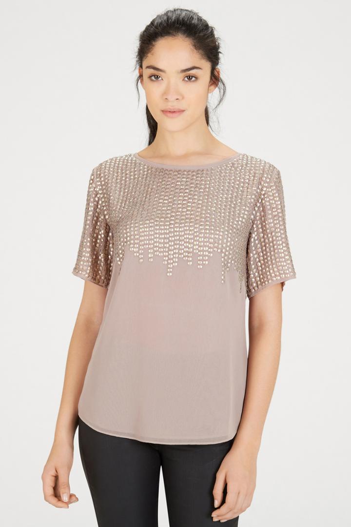Warehouse Sequin Tee