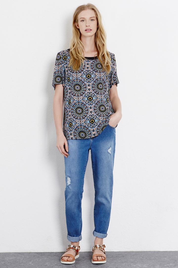 Warehouse Dial Printed T-shirt
