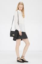 Warehouse Textured Snake Bar Clutch