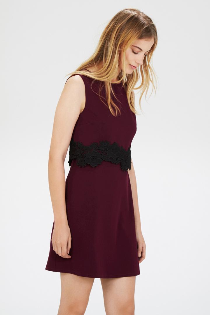Warehouse Guipure Lace Dress
