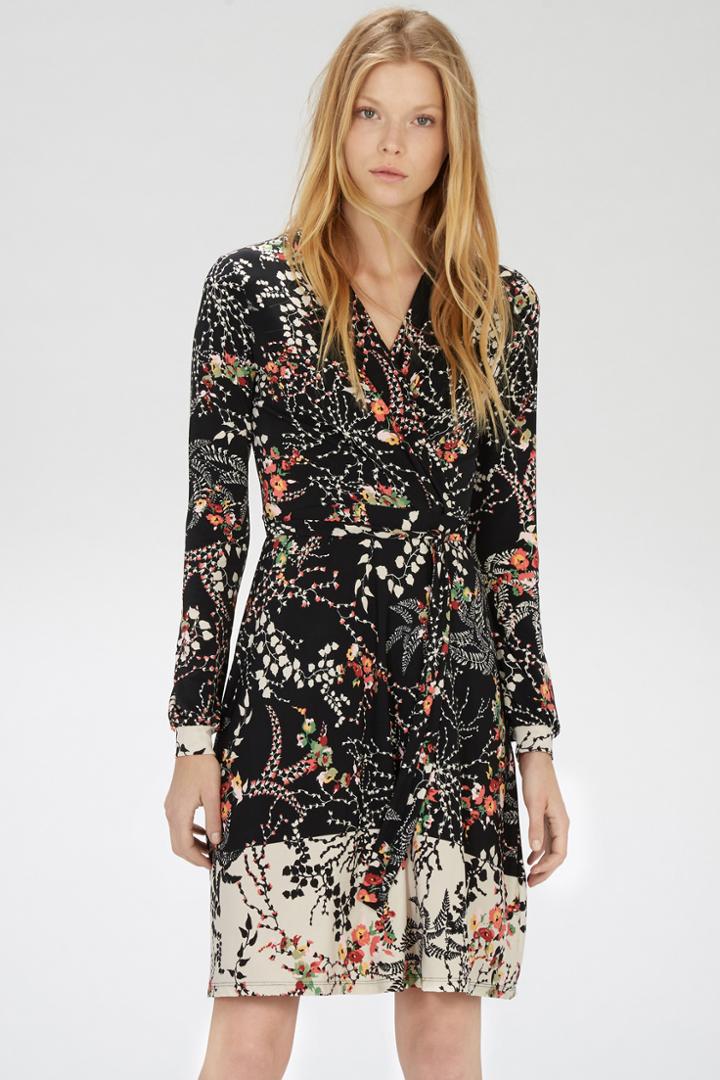 Warehouse Pretty 70s Wrap Dress