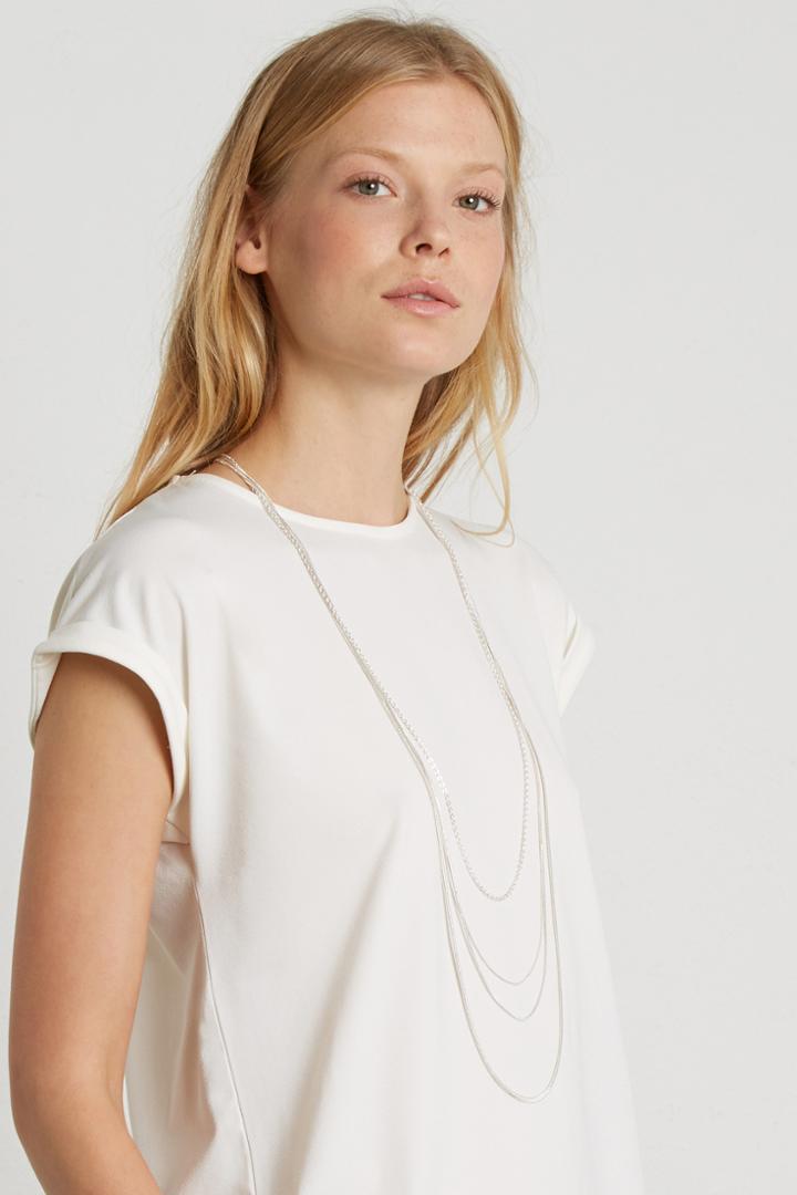 Warehouse Snake Chain Multi-row Necklace