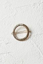Warehouse Textured Circle Hair Clip