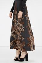 Warehouse Paisley Maxi Skirt