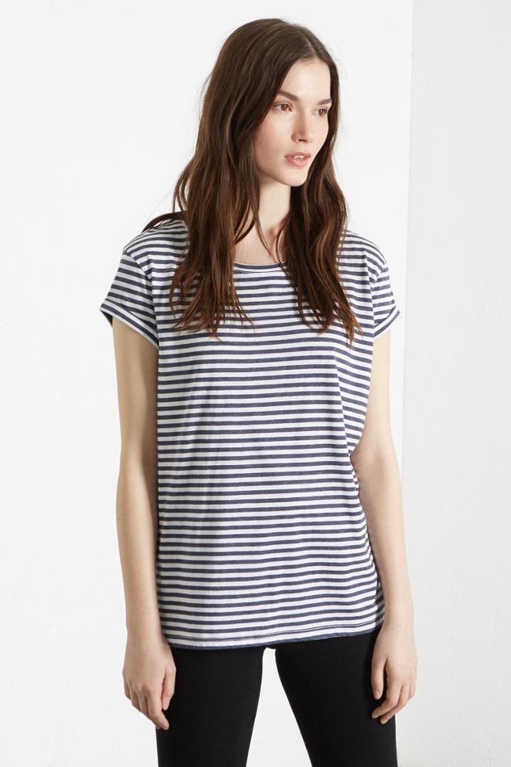 Warehouse Mini Stripe Boyfriend Tee
