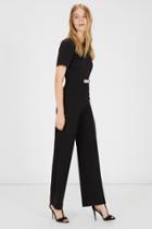 Warehouse Belted Detail Jumpsuit